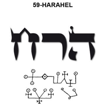 Os 72 Anjos Cabalísticos - 59 - Harahel