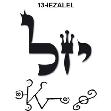 Os 72 Anjos Cabalísticos  - 13 - Yesalel