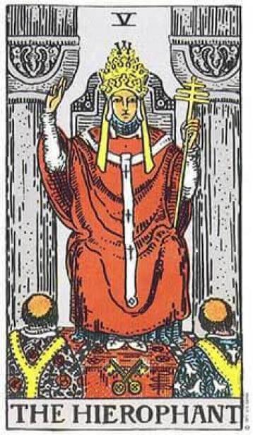 O Papa - significado da carta no Tarot