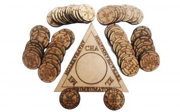 Produtos - Triangulo de Goétia com os 72 selos